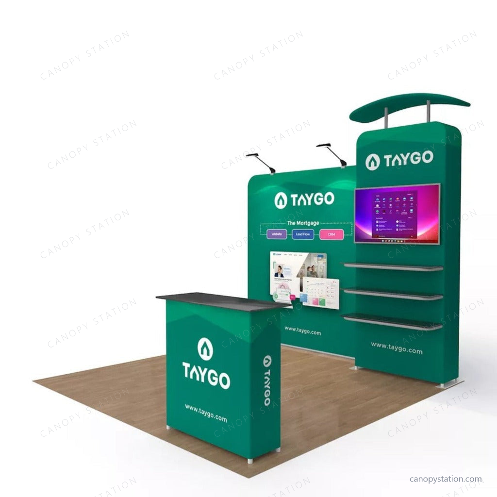 10'x10' Trade Show Booth AC-09