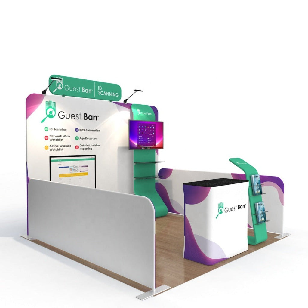 10'x10' Trade Show Booth AC-06